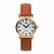 cheap Fashion Watches-Women&#039;s Fashion Watch / Dress Watch Casual Watch Leather Band Vintage Black / Blue / Brown