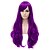 ieftine Peruci Sintetice-Păr Sintetic perucile Stil Ondulat Fără calotă Violet