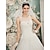رخيصةأون طرحات الزفاف-Two-tier Lace Applique Edge الحجاب الزفاف Shoulder Veils مع تطريز تول / Angel cut / Waterfall