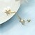 cheap Earrings-Women&#039;s Stud Earrings Star Fashion Imitation Diamond Earrings Jewelry Gold For Daily Going out Valentine