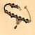 abordables Bijoux Corps-Femme Bracelet de cheville Chaîne de Corps dames Rétro Vintage Gothique Dentelle Bracelet de cheville Bijoux Noir Pour Quotidien Décontracté