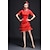 cheap Latin Dancewear-Latin Dance Dresses Women&#039;s Performance Milk Fiber Lace / Tassel Short Sleeves High Dress / Tanga