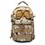 baratos Mochilas e Malas-Zainetti Mochila Tática Militar 7 L - Prova-de-Água Ao ar livre Acampar e Caminhar Náilon Desert digital Python Mud Cor Python preto