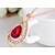 cheap Jewelry Sets-Women&#039;s Jewelry Set Stud Earrings Necklace / Earrings Pear Cut Ladies Earrings Jewelry Red / Green For Wedding Party Casual Daily