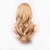 preiswerte Kostümperücke-Damen Synthetische Perücken Kappenlos Natürlich gewellt Blondine Cosplay Perücke Kostüm Perücken