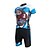 preiswerte Herrenbekleidungs-Sets-ILPALADINO Herren Radtrikot mit Radhose fahrradbekleidung Kurzarm MTB Mountain Rennrad Schwarz Fahhrad Kurze Hose Trikot Sportkleidung Lycra Polyester 3D-Pad Atmungsaktiv UV-resistant Rasche