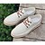 cheap Men&#039;s Sneakers-Men&#039;s Sneakers Comfort Denim Spring Summer Fall Casual Comfort Flat Heel Beige Dark Blue Gray