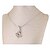 abordables Collier-Collier Pendentif Femme Cristal Cristal Zirconium Argent Or Rose Cerf Girafe Animal Mode Mignon Adorable Doré Argent Colliers Tendance Bijoux pour Mariage Soirée Quotidien Décontracté Travail