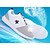 abordables Chaussures sport femme-Femme Tulle Printemps / Automne Confort Talon Plat Blanc / Noir / Noir / blanc