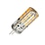 preiswerte LED Doppelsteckerlichter-brelong 10 Stück g4 24led smd2835 dimmbare dekorative Mais Licht DC12V weiß / warmweiß