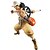billige Anime actionfigurer-Anime Action Figurer Inspirert av One Piece Cosplay 23 cm CM Modell Leker Dukke