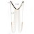cheap Body Jewelry-Belly Body Chain Body Chain Ladies Tassel European Women&#039;s Body Jewelry For Party Daily Tassel Fringe Gold Plated Yellow Gold Golden / Harness Necklace