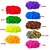 billige Gør-det-selv-legetøj-baoguang®600pcs regnbue farve væven farverige mode væven elastik (1package s clip)