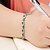 cheap Bracelets-Women&#039;s Cubic Zirconia Chain Bracelet Zircon Cubic Zirconia Imitation Diamond Fashion Bracelet Jewelry White / Green / Blue For Daily Casual
