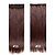 cheap Clip in Extensions-best quality straight synthetic clip in hair extensions 24 60cm 120g 5clips set heat resistant fiber synthetic