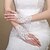 cheap Party Gloves-Spandex / Lace Wrist Length Glove Bridal Gloves / Party / Evening Gloves With Rhinestone