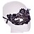 Недорогие Украшения для волос-Сэй стиль маски черный / белый шнурок для Хэллоуина украшения партии Masker маскарада
