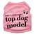 abordables Ropa para perro-Camiseta Flores Botánica Moda Ropa para Perro Ropa para cachorros Trajes De Perro Azul Rosa Verde Disfraz para perro niña y niño XS S M L
