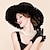 billiga Partyhatt-feather organza fascinators hattar headpiece klassisk feminin stil