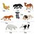 cheap Animal Action Figures-68 pcs Display Model Animals Cool Novelty Simulation Plastic Imaginative Play, Stocking, Great Birthday Gifts Party Favor Supplies Girls&#039;