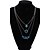 cheap Necklaces-Blue Drop Acrylic Alloy Blue Blue Necklace Jewelry For Wedding Party Special Occasion Anniversary Birthday Gift / Daily
