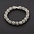 abordables Bracelets-Femme Argent Clair Chaîne Bracelet Bijoux Argent pour Mariage Soirée Occasion spéciale Anniversaire Fiançailles