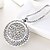 cheap Necklaces-Women&#039;s Crystal Pendant Necklace Party Work Casual Double-layer Synthetic Gemstones Crystal Alloy Golden Black Silver Necklace Jewelry For Daily Casual