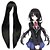 levne Anime cosplay paruky-Final Fantasy Vincent Valentine Cosplay Paruky Pánské Dámské 40 inch Horkuvzdorné vlákno Černá Anime