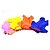cheap Dog Clothes-Cat Dog Rain Coat Dog Clothes Rainbow Costume Plastic Solid Colored Casual / Daily 18&quot; 20&quot; 16&quot; 10&quot; 12&quot; 14&quot;