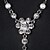 ieftine Seturi de Bijuterii-Pentru femei Argintiu Transparent Seturi de bijuterii cercei Bijuterii Argintiu Pentru Nuntă Petrecere Ocazie specială Aniversare Zi de Naștere Logodnă