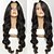 cheap Synthetic Lace Wigs-Synthetic Lace Front Wig Wavy Wavy Lace Front Wig Black Light Brown Medium Brown Jet Black Dark Brown Synthetic Hair Women&#039;s Black Brown