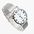 baratos Relógio de pulso-Homens relógio mecânico Resistente ao Choque / Relógio Casual Lega Banda Vintage Prata