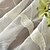 billige Gjennomsiktige gardiner-ren gardiner nyanser to paneler spisestue poly / bomull blanding broderi