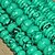 abordables Collares-DIY 79pcs de la joyería 5mmx8mm encanto verde para la pulsera