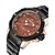 cheap Military Watches-NAVIFORCE Men&#039;s Military Watch Wrist Watch Quartz Fashion Water Resistant / Waterproof Calendar / date / day Cool Analog Rose Gold White Red / Stainless Steel / Stainless Steel