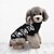 abordables Vêtements pour chiens-Chat Chien Pull Hiver Vêtements pour Chien Noir Bleu Rose Costume Coton Crânes Décontracté / Quotidien Garder au chaud XS S M L XL XXL