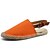 abordables Zuecos y sandalias de hombre-Hombre-Tacón PlanoZapatillas y flip-flop-Informal-Lino-Azul Beige Naranja Caqui Verde Oscuro