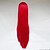 billige Kostymeparykk-syntetisk parykk rett rett yaki parykk rødt syntetisk hår kvinners røde hårglede