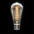 billiga Glödlampa-1st 40 W E26 / E27 ST64 Varmvit 2300 k Kontor / företag / Bimbar / Julgranar Glödande Vintage Edison glödlampa 220-240 V