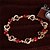 cheap Bracelets-Trendy New Women/Lady&#039;s Fashion 18k Gold Plated Leaf 5 Colors CZ Stones Bracelets &amp; Bangles Jewelry