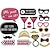 cheap Party Decorations-20 Pcs Party Photo Booth Props Holiday Decorations Party MasksCool For Hen-night