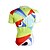 cheap Women&#039;s Cycling Clothing-ILPALADINO Men&#039;s Short Sleeve Cycling Jersey Light Green Bike Jersey Top Mountain Bike MTB Road Bike Cycling Breathable Quick Dry Ultraviolet Resistant Sports Clothing Apparel / Stretchy