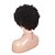 halpa Peruukit ihmisen hiuksista-Aidot hiukset Full Lace Peruukki Afro 130% Tiheys 100% käsinsidottu Afro-amerikkalainen peruukki Luonnollinen hiusviiva Lyhyt
