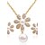 cheap Jewelry Sets-Women&#039;s Bridal Jewelry Sets Earrings Jewelry Golden For Wedding Party
