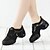 cheap Dance Sneakers-Women&#039;s Dance Sneakers / Modern Shoes Fabric Sandal / Boots / Sneaker Flat Heel Non Customizable Dance Shoes Black / Gold / Black / Red /