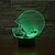 billige Dekor- og nattlys-1 stk 3D nattlys Dekorativ LED