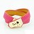 cheap Bracelets-Fashion Gold Plaetd Stainless Steel Winding Leather Bracelets