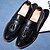 halpa Miesten Oxford-kengät-Miehet kengät Synteettinen Kevät Kesä Syksy Talvi Comfort Oxford-kengät Tupsuilla Käyttötarkoitus Kausaliteetti Musta Ruskea