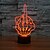 cheap Décor &amp; Night Lights-Halloween Light 3D Nightlight Hand Shaped Decorative LED 1 pc