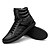 cheap Men&#039;s Sneakers-Men&#039;s Shoes PU Spring Fall Sneakers for Casual Black